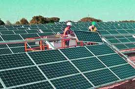 Solar Battery Installation Image